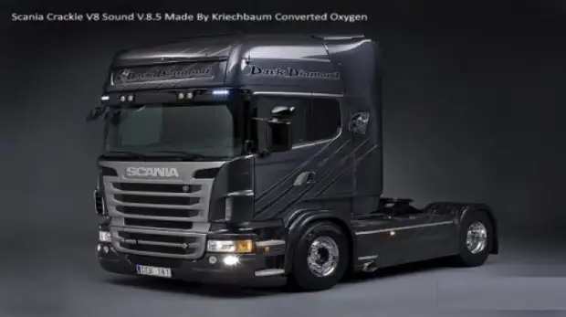 ETS2 - Scania V8 Sound V8.5 Crackle Edition (1.42.x) ETS2 - Scania V8 Sound V8.5 Crackle Edition (1.42.x)