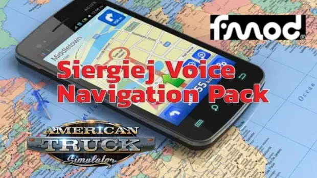ETS2 - Siergiej Voice Navigation Pack V2.2 (1.42.x) ETS2 - Siergiej Voice Navigation Pack V2.2 (1.42.x)