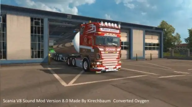 ETS2 - Scania V8 Sound V8.0 (1.42.x) ETS2 - Scania V8 Sound V8.0 (1.42.x)