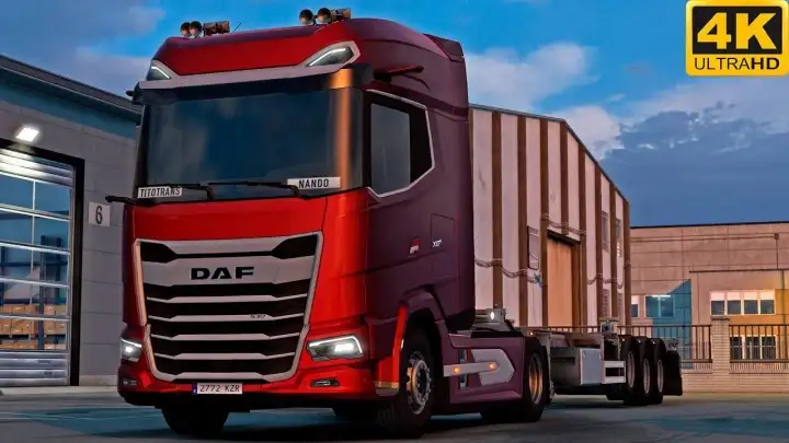 ETS2 - Daf XF E6 Paccar MX 13 on The New DAF 2021 V2.2 (1.40.x) ETS2 - Daf XF E6 Paccar MX 13 on The New DAF 2021 V2.2 (1.40.x)