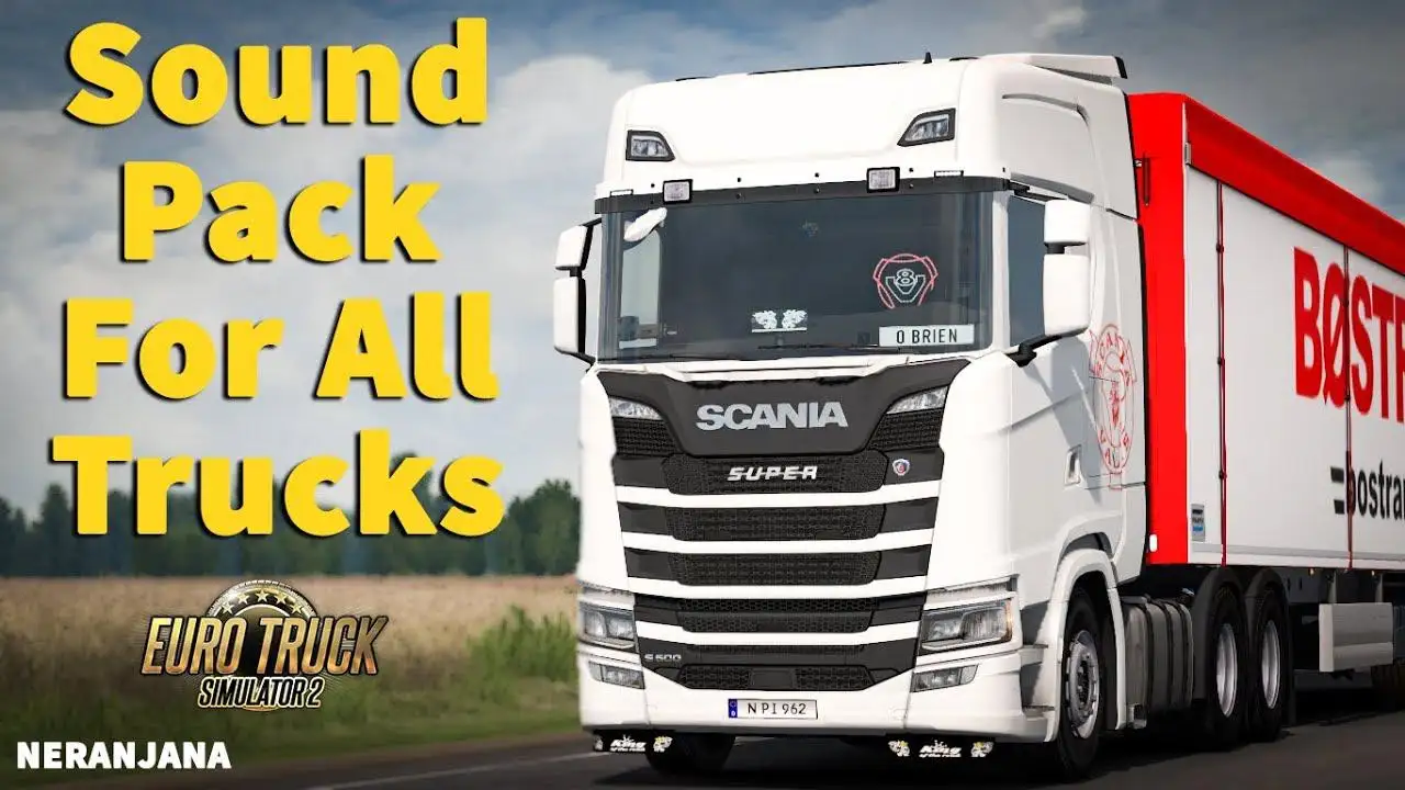 ETS2 - Truck Sound Pack - Pack de Sons V2.1 (1.39.x)