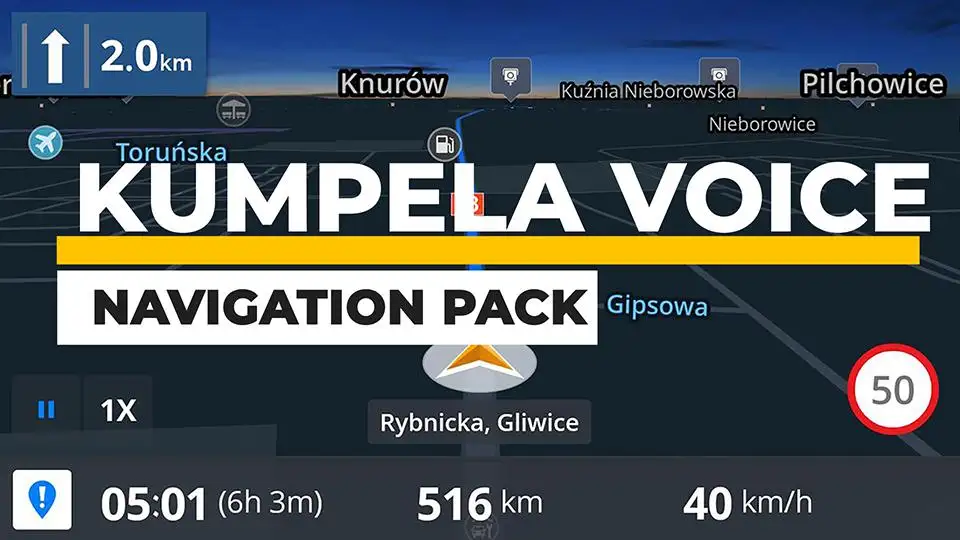 ETS2 - Kumpela Voice Navigation Pack V1.0 (1.39.x) ETS2 - Kumpela Voice Navigation Pack V1.0 (1.39.x)