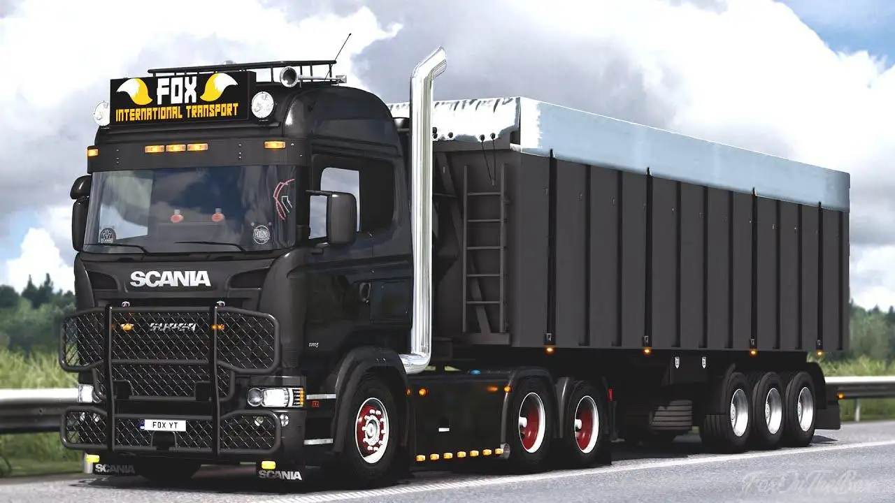 ETS2 - Scania V8 Open Pipe Crackle Sound Mod (1.39.x) ETS2 - Scania V8 Open Pipe Crackle Sound Mod (1.39.x)