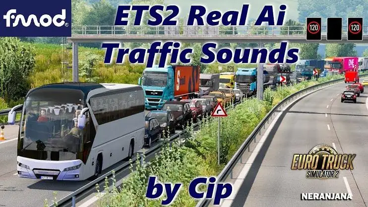 ETS2 - Real Ai Traffic FMOD Sounds (1.38.b) ETS2 - Real Ai Traffic FMOD Sounds (1.38.b)