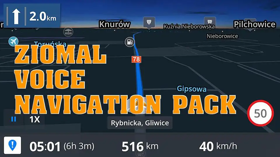 ETS2 - Ziomal Voice Navigation Pack (1.38.1.3S) ETS2 - Ziomal Voice Navigation Pack (1.38.1.3S)