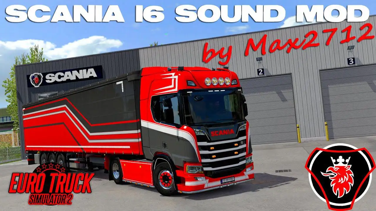 ETS2 - Scania NextGen I6 Sound Mod V2.0 (1.38.x) ETS2 - Scania NextGen I6 Sound Mod V2.0 (1.38.x)