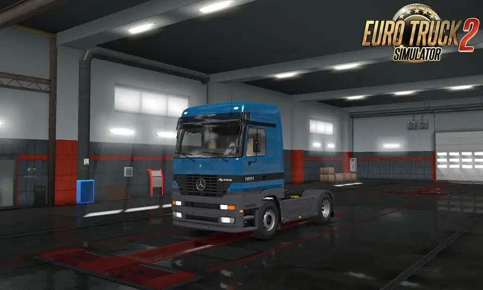 ETS2 - Mercedes Actros MP1 V6 And V8 Reworked (1.38.x) ETS2 - Mercedes Actros MP1 V6 And V8 Reworked (1.38.x)