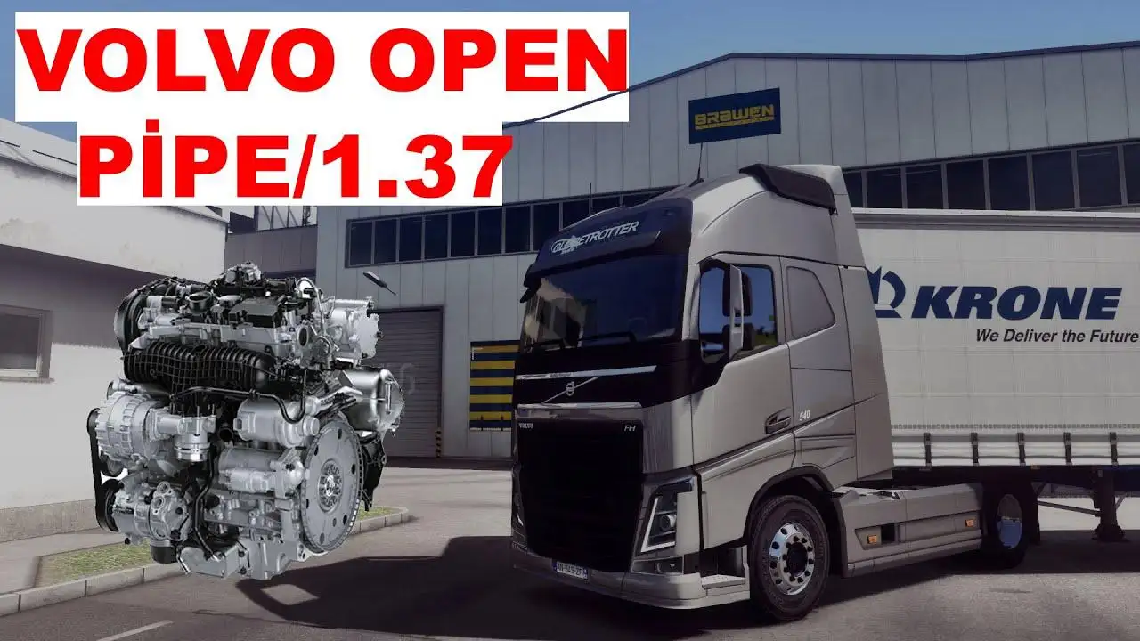 ETS2 - Volvo Fh16 Open Pipe Engine Sounds (1.37.x) ETS2 - Volvo Fh16 Open Pipe Engine Sounds (1.37.x)