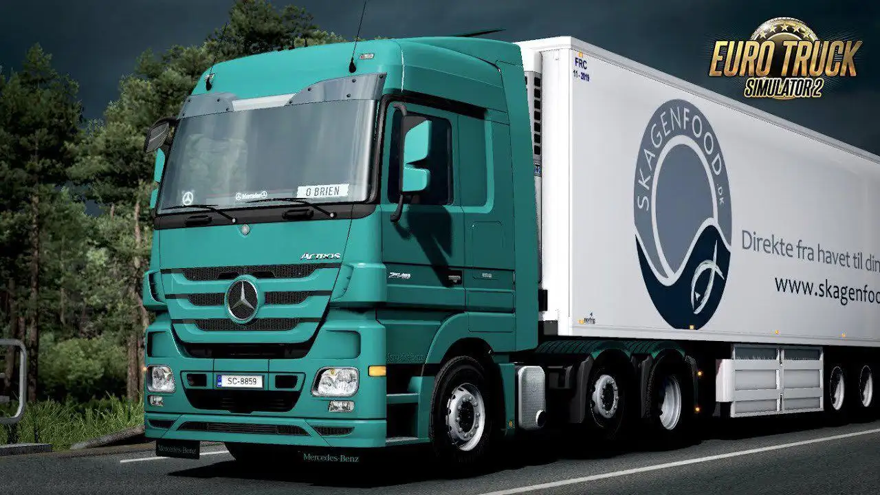 ETS2 - Mercedes Actros MP3 V6 410 Cabin sounds Mod (1.35.x) ETS2 - Mercedes Actros MP3 V6 410 Cabin sounds Mod (1.35.x)