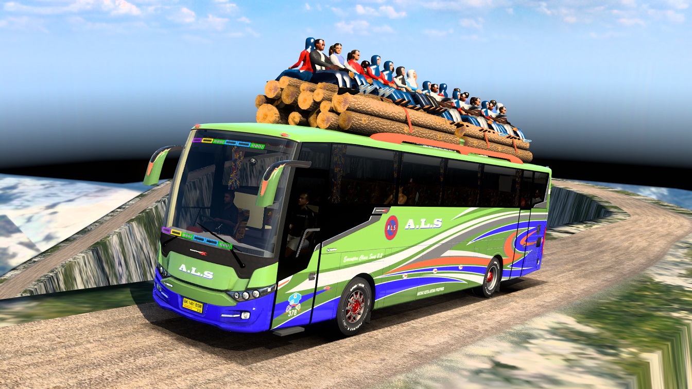 MOD ETS2 – Xe Khách Có Khách Ngồi Trên Nóc (1.40 – 1.49) MOD ETS2 – Xe Khách Có Khách Ngồi Trên Nóc (1.40 – 1.49)