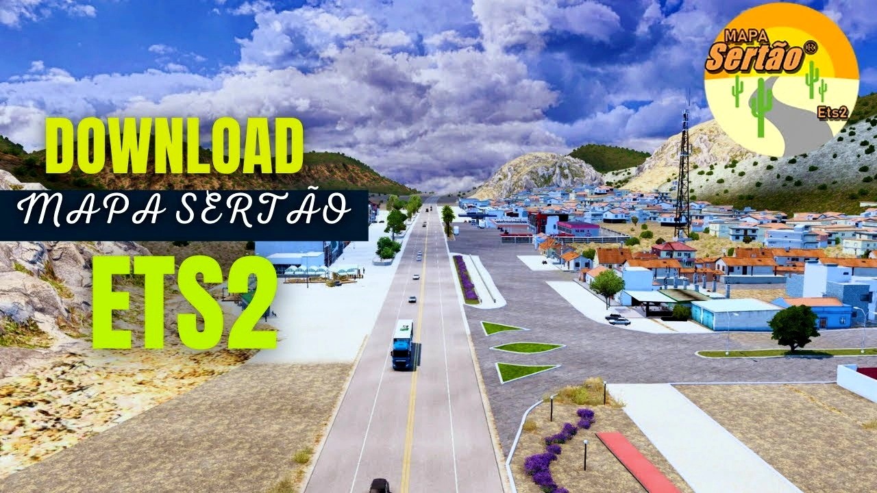 MOD ETS2 – Bản Đồ Sertao Map (Northeast Brazil) v1.1 (1.49)