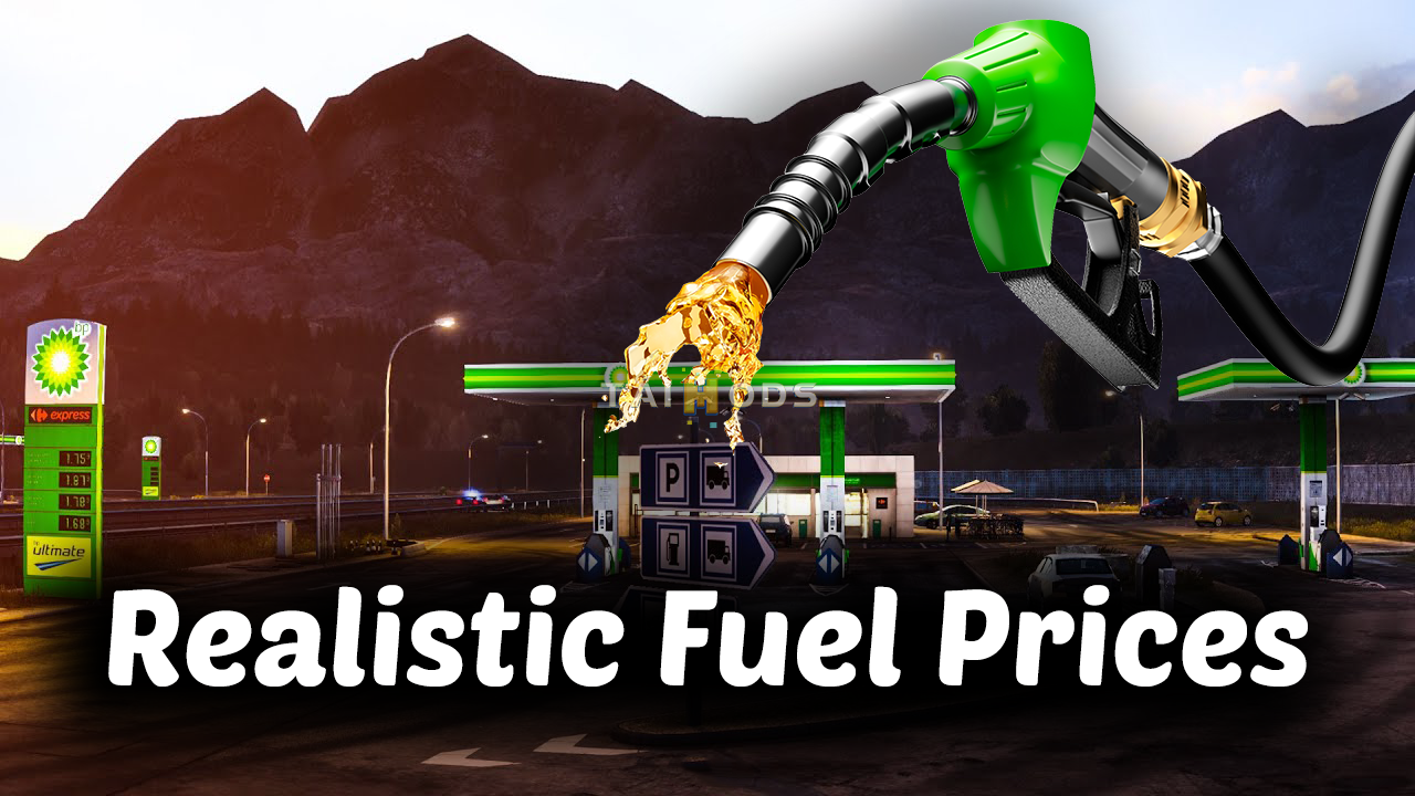 MOD ETS2 – Giá Đổ Xăng Dầu Thực Tế – Realistic Fuel Prices (1.49)