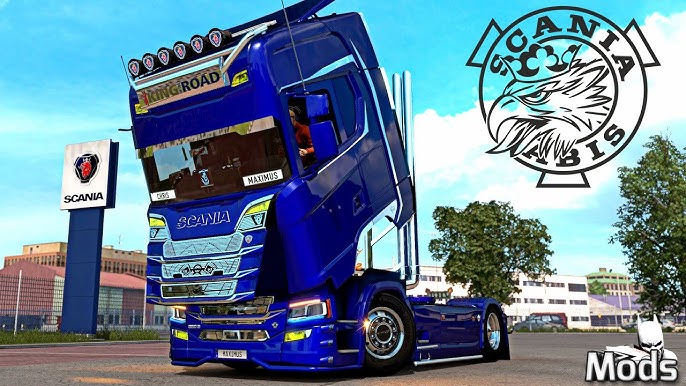 MOD ETS2 – Xe Tải Scania ilego V8 (1.56)