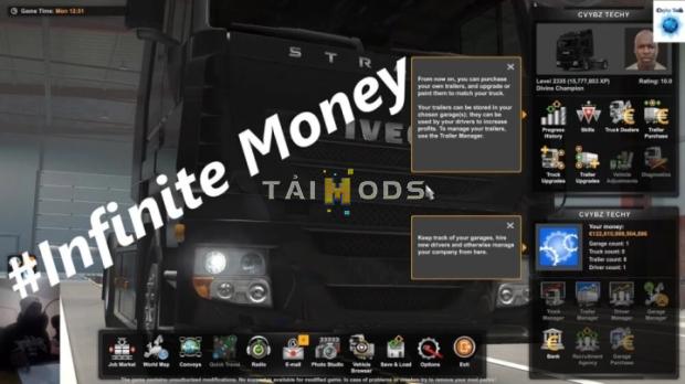 infinity-money-and-xp-0 ETS2 - Infinity Money and Xp