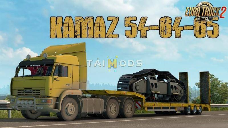 MOD ETS2 – Xe Tải KamAZ 54-64-65 + Addon [1.49]