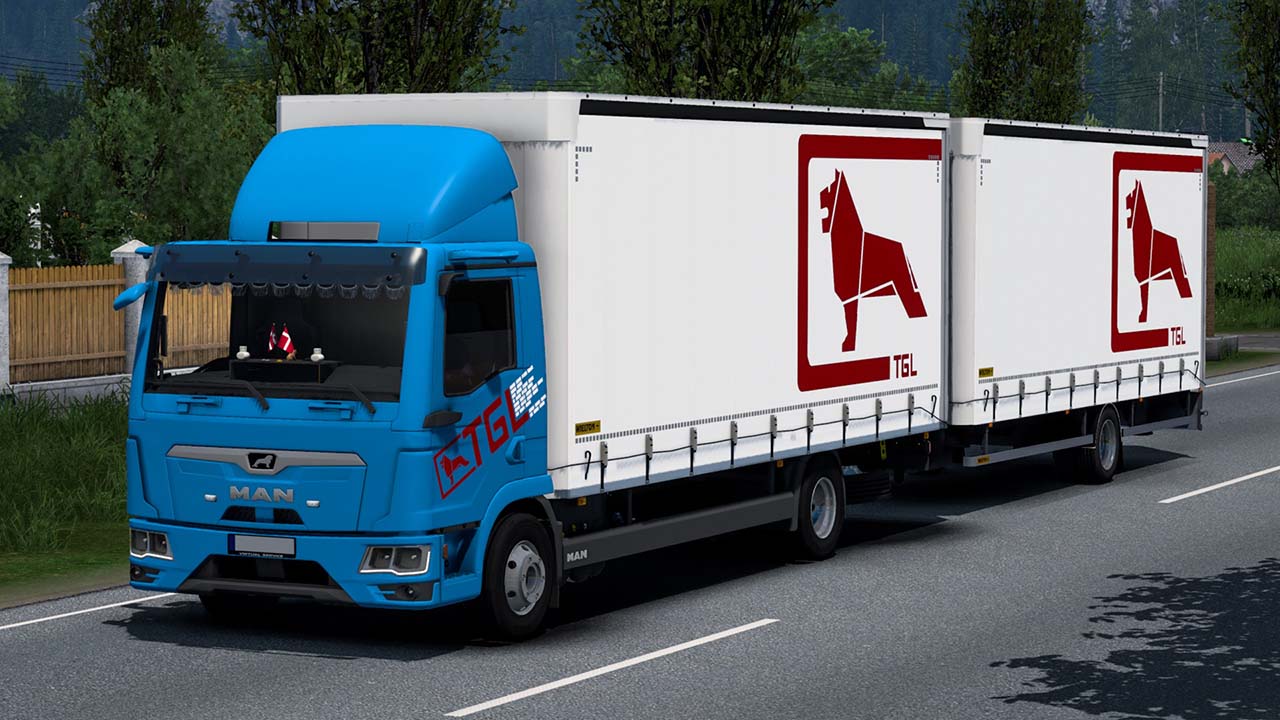 MOD ETS2 – Xe Tải Man TGL 2021 (1.51)