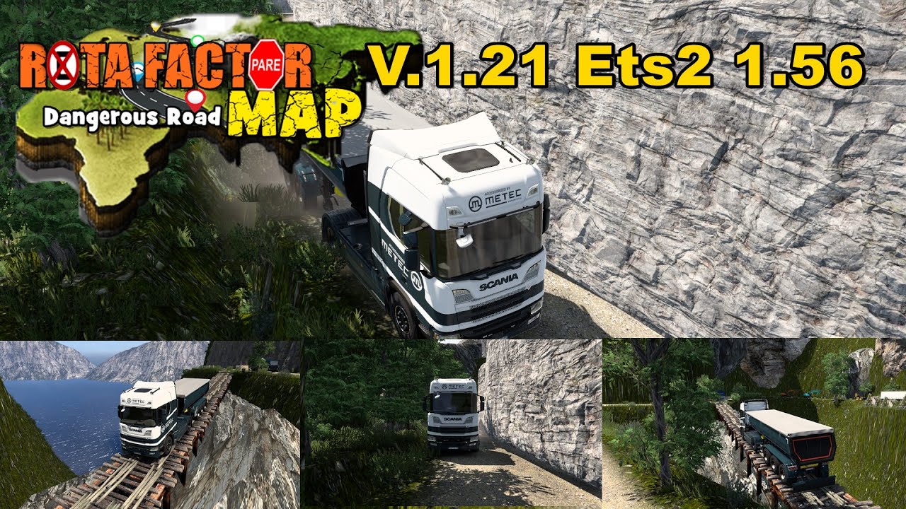 MOD ETS2 – Bản Đồ ROTA FACTOR MAP (1.55)