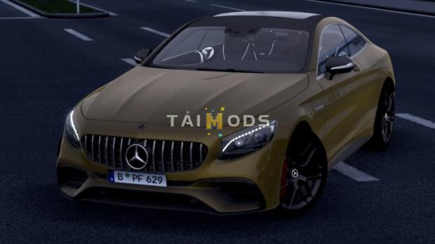 mercedes-benz-amg-s63-coupe-2021-v2-6-0 ETS2 - Mercedes-Benz AMG S63 Coupe 2021 V2.6