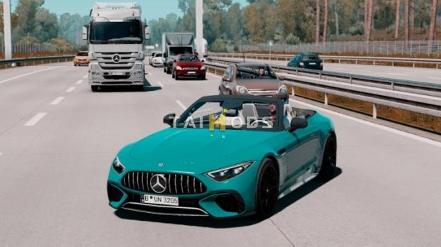 mercedes-sl63-amg-2023-v1-0-0 ETS2 - Mercedes SL63 AMG 2023 V1.0