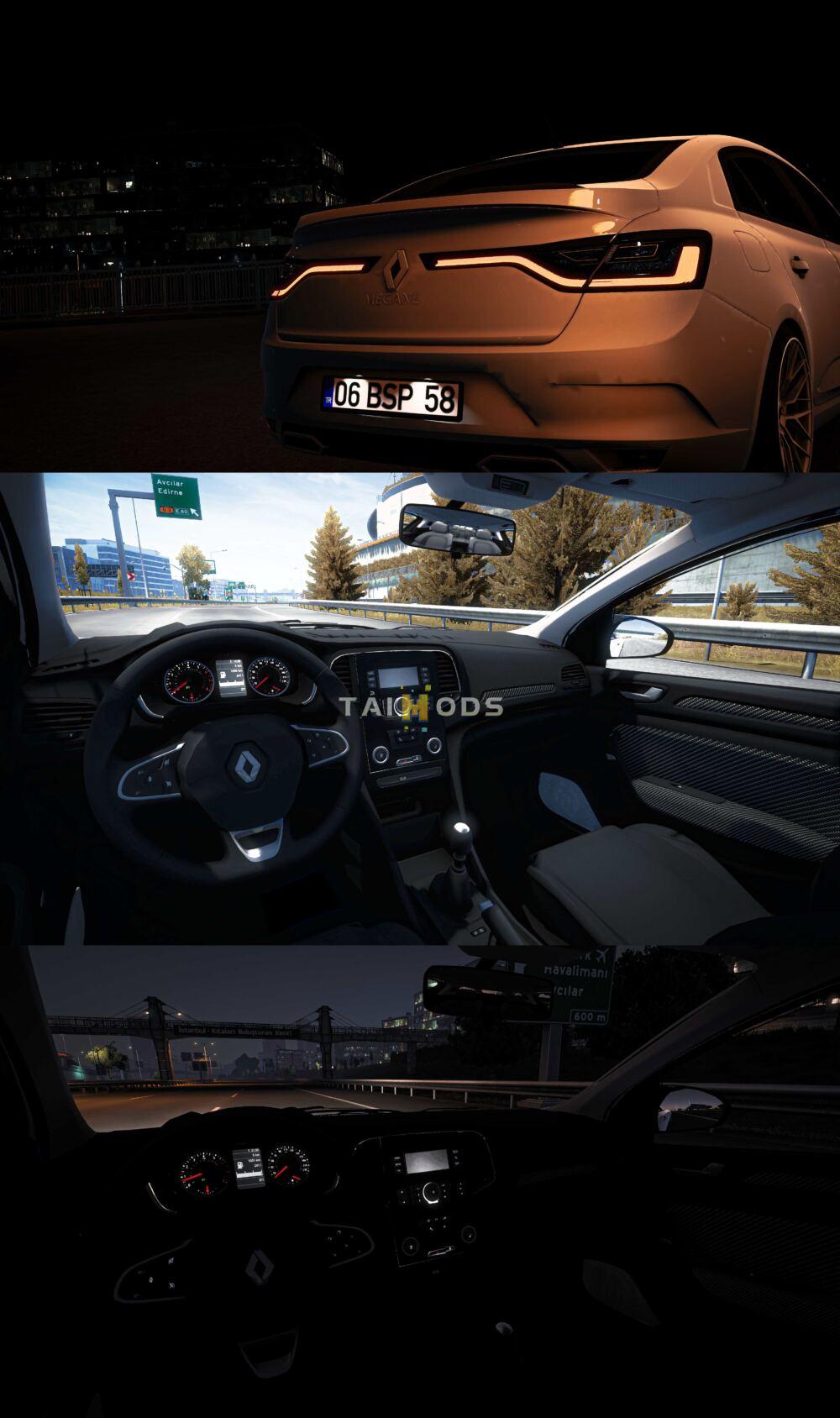 MOD ETS2 – Xe Hơi Renault Megane 4 Joy – 1.49 MOD ETS2 – Xe Hơi Renault Megane 4 Joy – 1.49