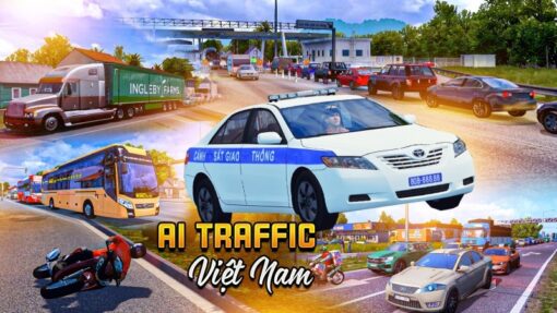 MOD ETS2 - AI Traffic Xe Lưu Thông Việt Nam
