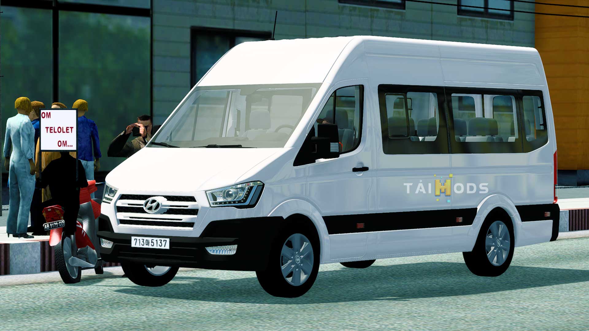 MOD ETS2 – Xe 16 Chỗ Hyundai Solati (1.53-1.55)