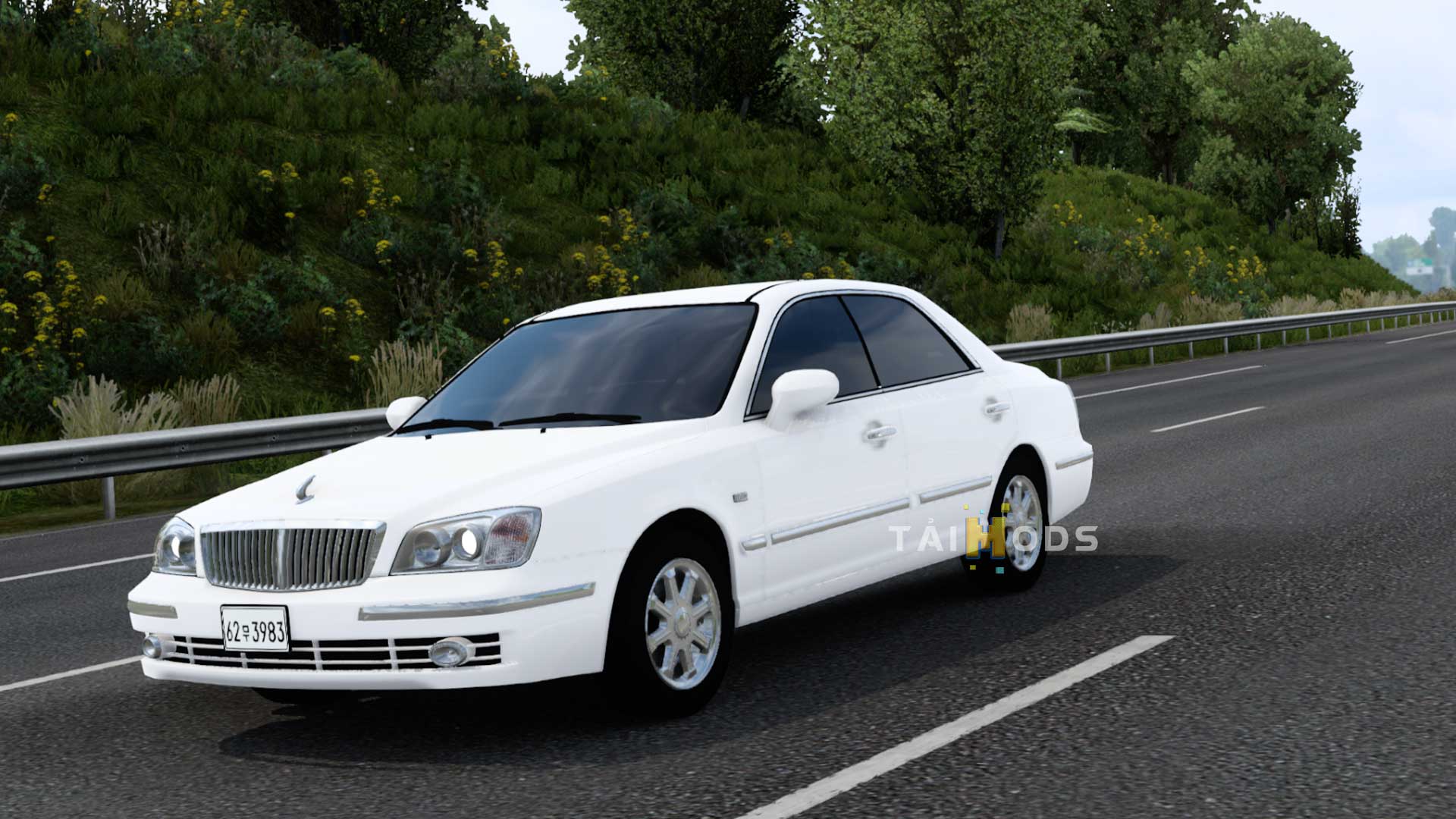 MOD ETS2 – Xe Hơi Hyundai Grandeur XG 2ND (1.53-1.55)