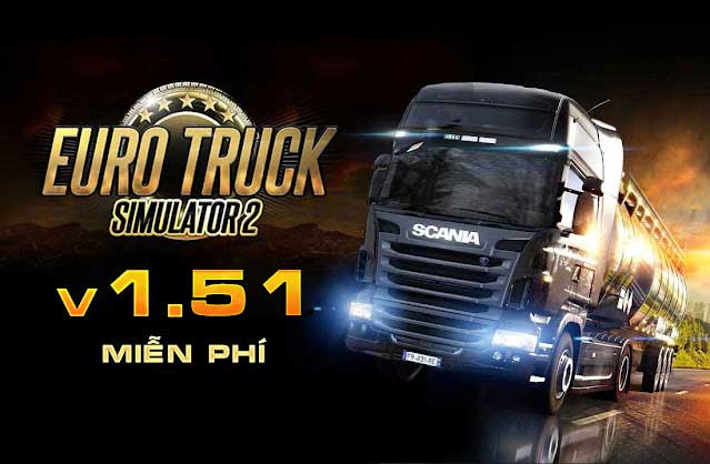 TẢI GAME – Download ETS2 v1.51 – Euro Truck Simulator 2 Miễn Phí