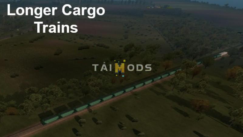 MOD ETS2 – Xe Lửa Dài – LONGER TRAINS (1.49) MOD ETS2 – Xe Lửa Dài – LONGER TRAINS (1.49)